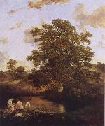 John Crome The Poringland Oak oil